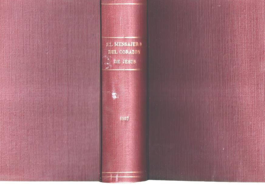 El Mensajero del Corazon de Jesus año 1957 con los numeros 825 al 835