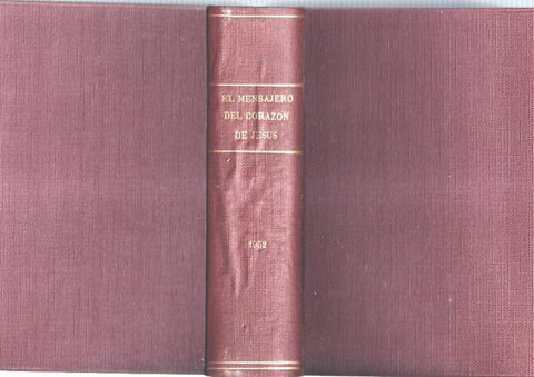 El Mensajero del Corazon de Jesus año 1952 con los numeros 770 a 780
