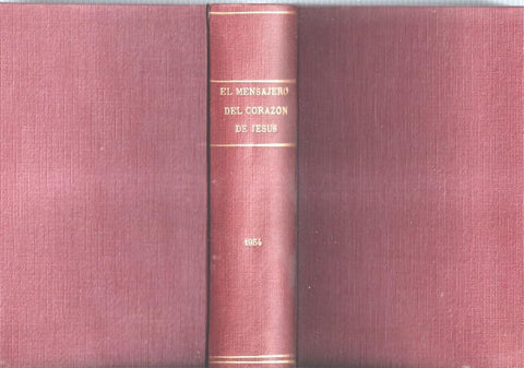 El Mensajero del Corazon de Jesus año 1954 con los numeros 792 a 802