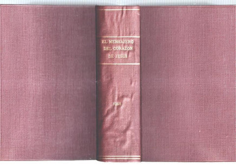 El Mensajero del Corazon de Jesus año 1948 con los numeros 726 a 736