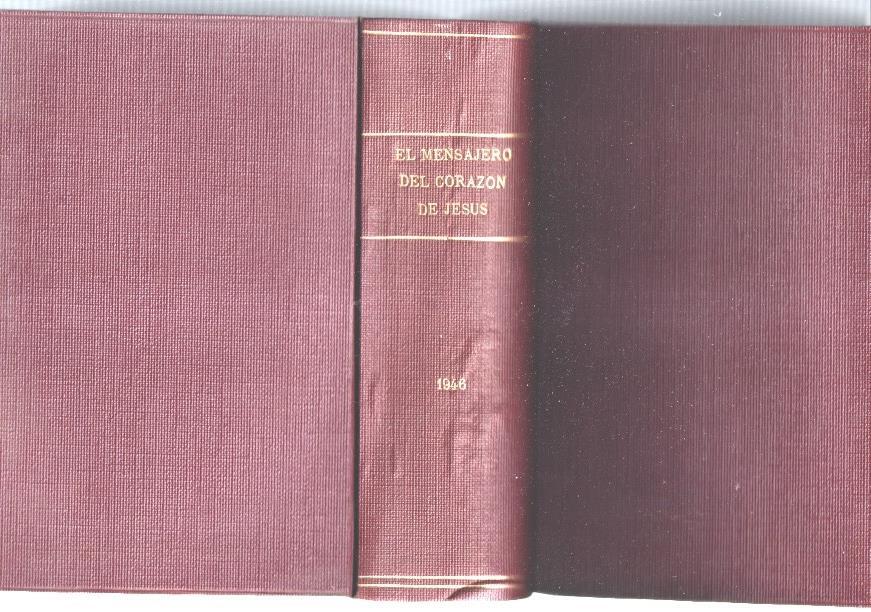 El Mensajero del Corazon de Jesus año 1946 con los numeros 704 a 714