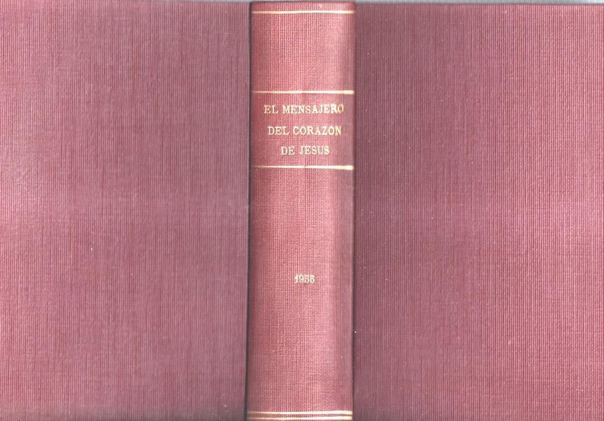 El Mensajero del Corazon de Jesus año 1955 con los numeros 803 a 813