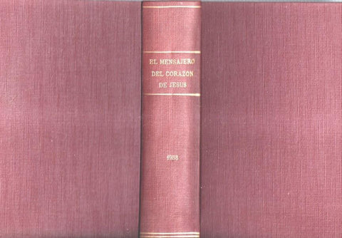 El Mensajero del Corazon de Jesus año 1955 con los numeros 803 a 813