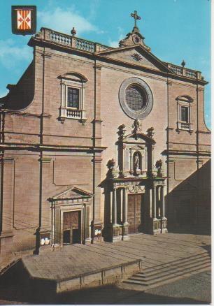Postal E06285: Fachada de la Catedral.Vich