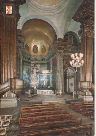 Postal E06289: Catedral. Interior. Pintura de Sert. Vich