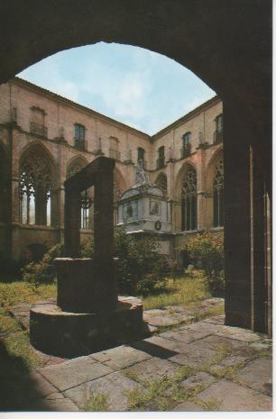 Postal E06290: Claustre de la Catedral i Monument a Jaume Balmes.Vic