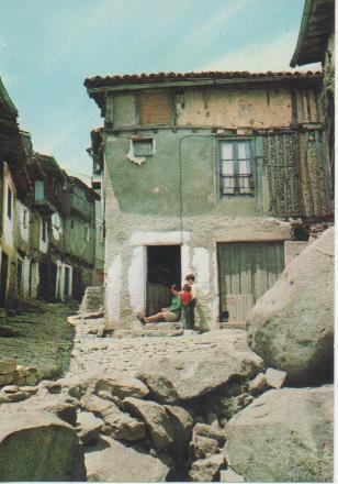 Postal E06251: Calle típica. La Alberca