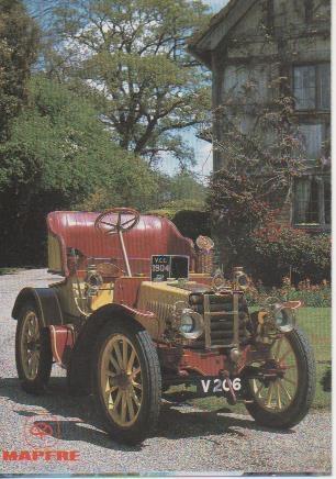 Postal E06253: Vehiculo principio s. XX