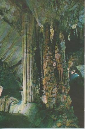 Postal E06272: Columnas. Cuevs de Puente Viesgo