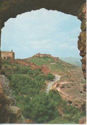 Postal E06274; Teatro Romano y Ciudadela-Sagunto.Valencia