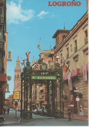 Postal E06306: Arco de San Benabé. Logroño