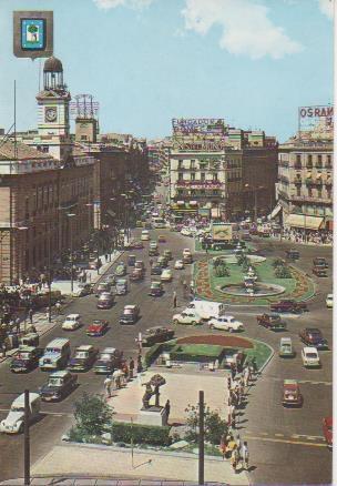 Postal E06347: Puerta del Sol. Madrid