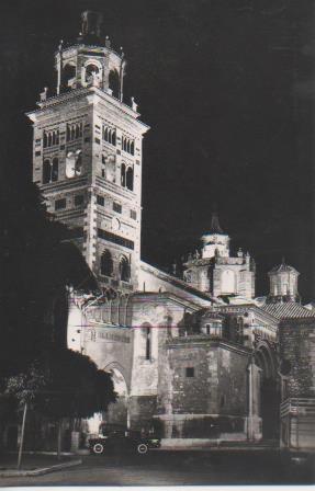 Postal E06361: Postal B/N La Catedral . Teruel