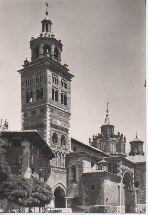 Postal E06362: Postal B/N La Catedral. Teruel