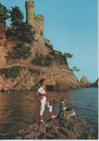 Postal E06313: Castillo-Lloret de Mar. Costa Brava