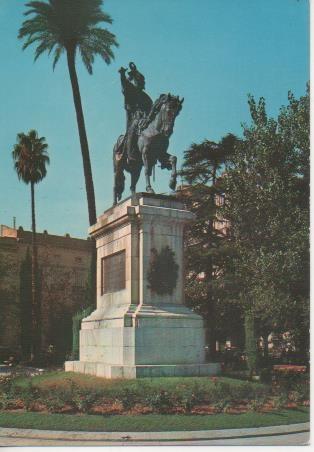 Postal E06332: Estatua del Rey Don Jaime.Valencia