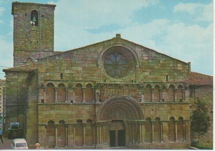 Postal E06159: Iglesia de Santo çDomingo. Románica s. XII. Soria