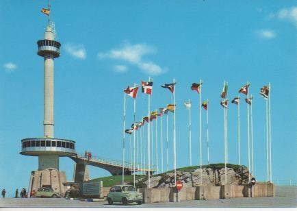 Postal E06168: Monumento a la Marina de Castilla y al Emigrante-Peña Cabarga.Santander