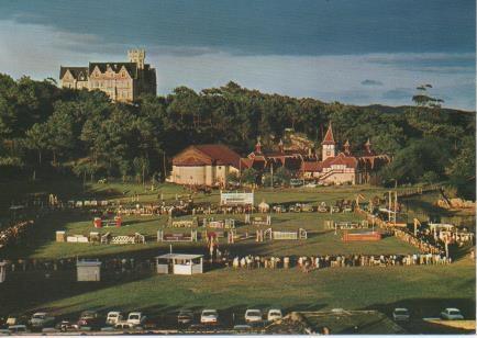 Postal E06169: Palacio de laMagdalena. Atardecer en la Hípica. Santander