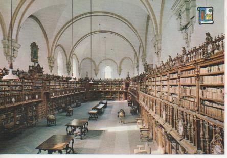 Postal E06127: Universidad. Biblioteca. Salamanca