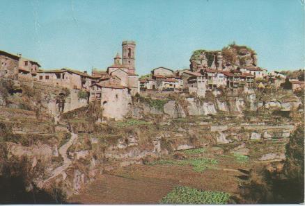 Postal E06140: Vista parcial de Rupit
