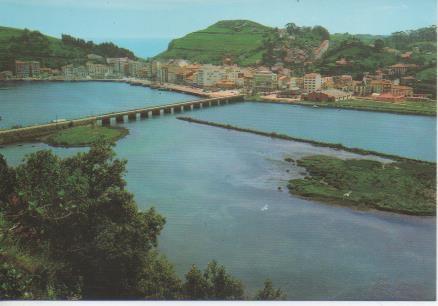 Postal E06142: Visa desde Ardines-Ribadesella. Asturias