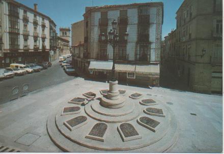 Postal E06183: Plaza de San Blas y el Rosel. Los doce Linajes. Soria