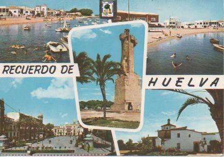 Postal E06218: Recuerdo de Huelva