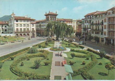 Postal E06220: Parque-Guernica. Vizcaya