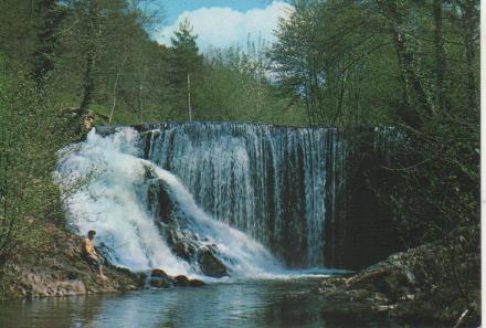 Postal E06222: Cascada de la Noguera. Viladrau