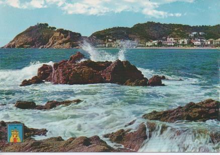 Postal E06225: Vista parcial Tossa de Mar.Gerona