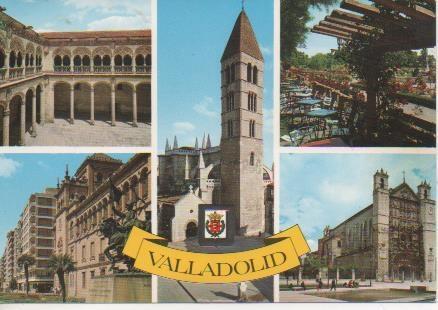 Postal E06230: Patio San Gregorio del Museo nacional de Escultura La Rosaleda. Valladolid