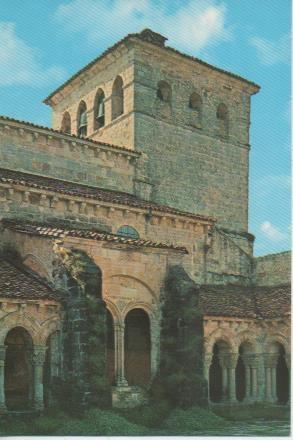 Postal E06233: Colegiata (Campanario)-Santillana del Mar. Santander