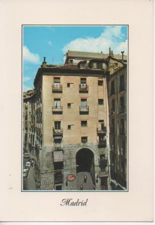 Postal E06237: Arco de Cuchilleros. Madrid