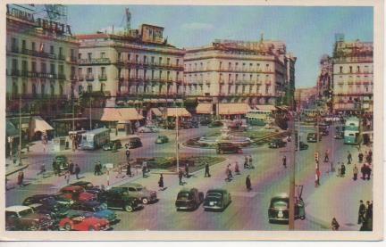 Postal E06189: Puerta del Sol. Madrid