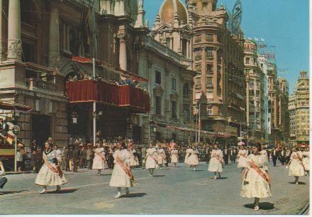 Postal E06200: Desfile fallero. Valencia