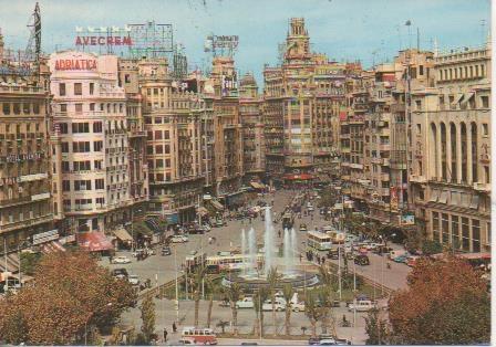 Postal E06201: Plaza del Caudillo. Valencia
