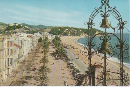 Postal E06206: Paseo del Mar-Lloret de Mar. Costa Brava