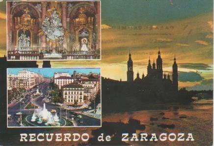 Postal E06207: Recuerdo de Zaragaoza