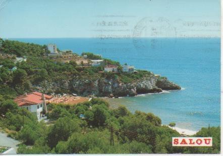 Postal E06209: Detalle de la Costa-Salou, Costa Dorada.Tarragona