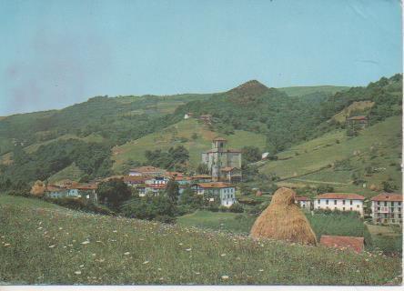 Postal E06210: Vista parcia vera de Bidasoa.Navarra