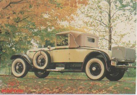 Postal E06532: Coche clasico de los años 20