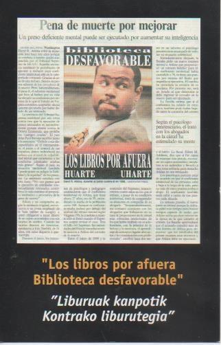 Postal E06535: Exposición: Los libros por fuera/Biblioteca desfaborable
