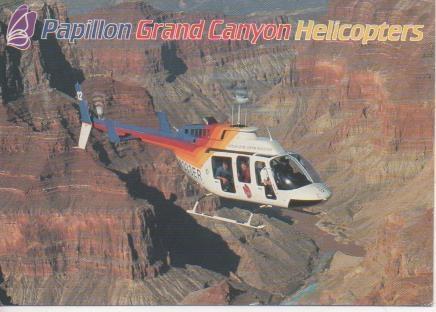 Postal E06538: Papillon Grand Canyon Helicopters