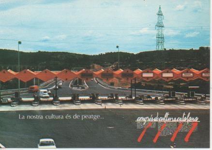 Postal E06546: Autopoista. La nostra cultura és de peatge