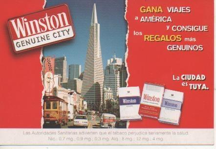 Postal E06528: Winston Genuine City
