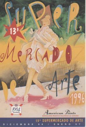 Postal E06516: 13º Mercado Arte 1996