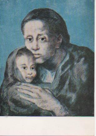 Postal E06519: Maternitat. Pablo Ruiz Picasso