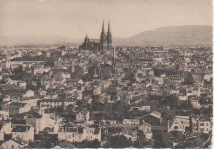 Postal E06406: L'Auvergne-Clermont-Ferrand