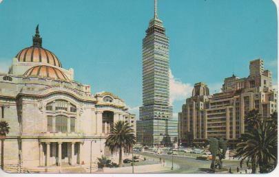Postal E06413: La Torre Latinoamericana. Mexico, D. F.